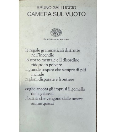 Camera sul vuoto.