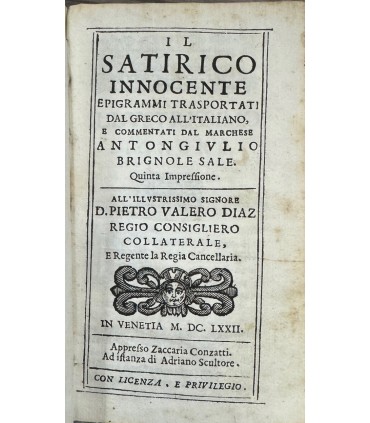 Il Satirico innocente.