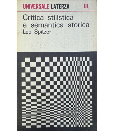 Critica stilistica e semantica storica.