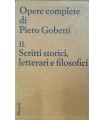 Opere Complete. Vol. II. Scritti storici, letterari e filosofici.
