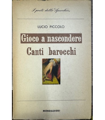Gioco a nascondere. Canti barocchi.