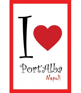 Set 8 Cartoline Port'Alba - Piazza Dante.