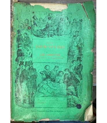 Petits albums pour rire. N. 3. Les Lorettes, pour Talin et Damourette.