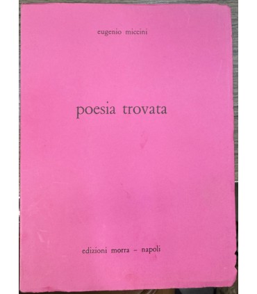 Poesia trovata.