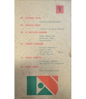 Es. Rivista quadrimestiale. N. 1