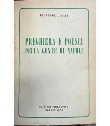 Preghiera e poeia della gente di Napoli.