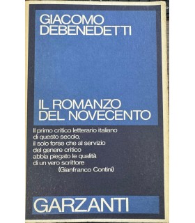 Il romanzo del novecento.