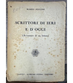 Scrittori di ieri e d'oggi.