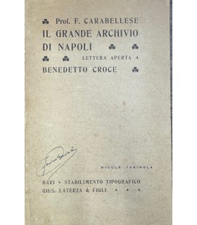 Il grande archivio di Napoli.