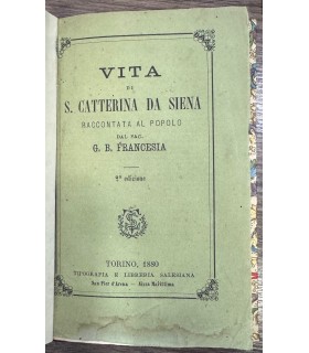 Vita di S. Caterina da Siena.