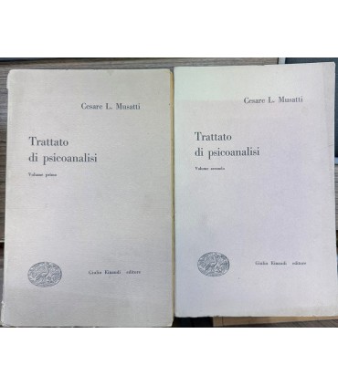 Trattato di psicoanalisi. 2 voll.