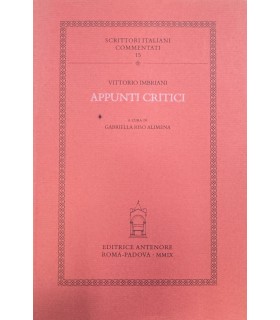 Appunti critici.