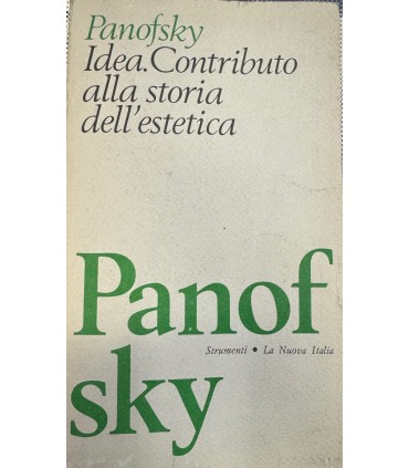 IDEA. Contributo alla storia estetica.