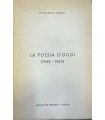 La poesia d'oggi (1945-1965).
