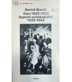 Diari 1920-1922. Appunti autobiografici 1920-1954.