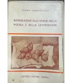 Introduzione allo studio della poesia e della letteratura.