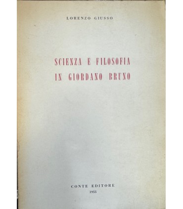 Scienza e filosofia in Giordano Bruno.
