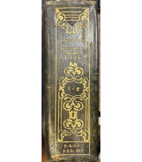 Collezione delle Leggi e de decreti reali del Regno delle Due Sicilie. Anno 1856. I e II semestre.