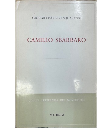 Camillo Sbarbaro.