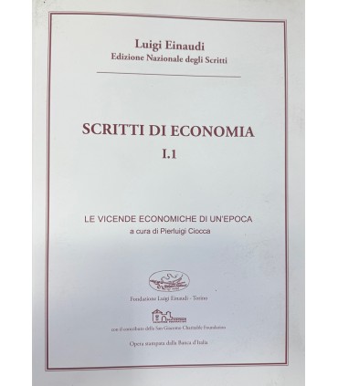 Scritti di economia I.I.