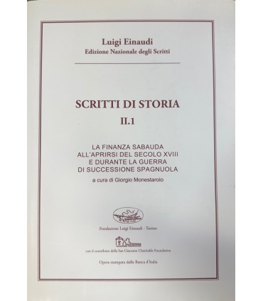 Scritti di storia II.1