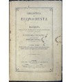 Biblioteca dell'Economista. Secodna serie. Vol. I.