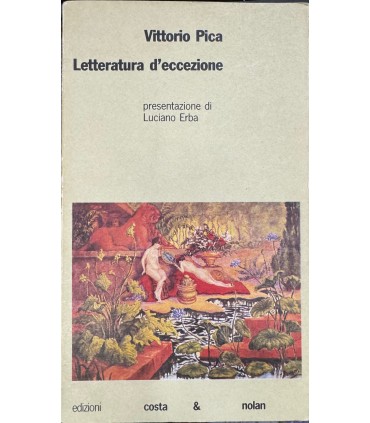 Letteratura d'eccezione.