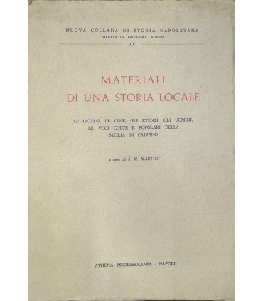 Materiali di una storia locale.