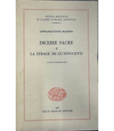 Dicerie sacre e la strage de gl'immocenti.