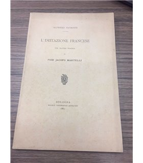 L'imitazione francese del teatro tragico dii Pier Jacopo Martelli