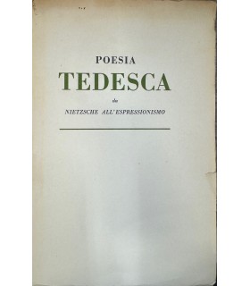 Poesia tedesca. Volume Primo.