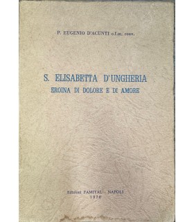 S. Elisabetta d'Ungheria eroina di dolore e di amore.