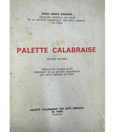 Palette calabraise. Oeuvres choises.