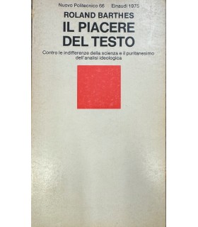 Il piacere del testo.