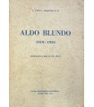 Aldo Blundo. 1919-1934.