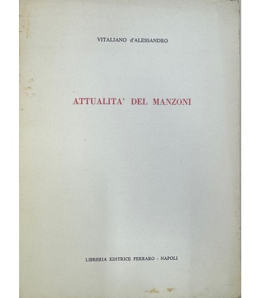Attualità del Manzoni.