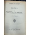Lezioni di filosofia del diritto.