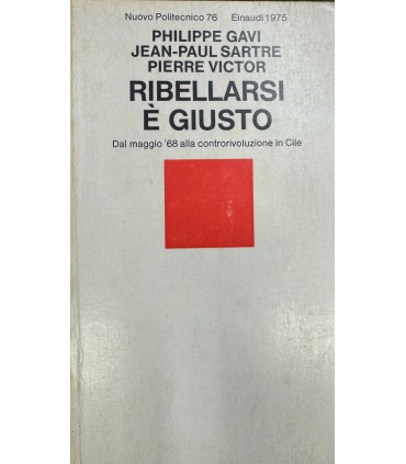 Ribellarsi è giusto.