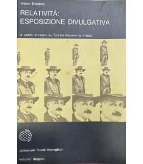 Relatività: esposizione divulgativa e scritti classici su Spazio Geometria e Fisica.