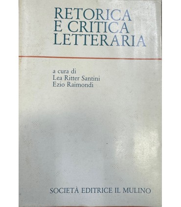 Retorica e critica letteraria.