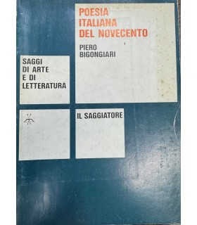 Poesia italiana del novecento.