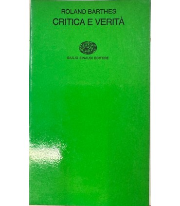 Critica e verità.
