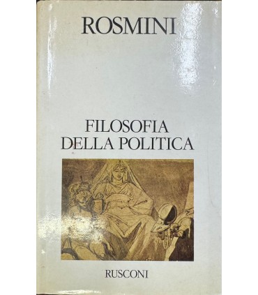 Filosofia della politica.