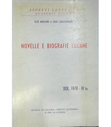 Novelle e biografie lucane-