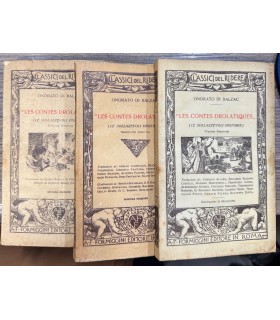 Les Contes drolatiques (Le sollazzecoli Historie). 3 voll.