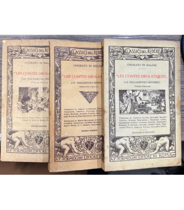 Les Contes drolatiques (Le sollazzecoli Historie). 3 voll.