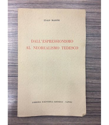 Dall'espressionismo al neorealismo tedesco