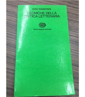 Tecniche della critica letteraria