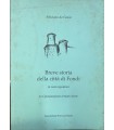 Breve storia della città di Fondi in versi napoletani.