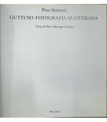 Guttuso: fotografia quotidiana.